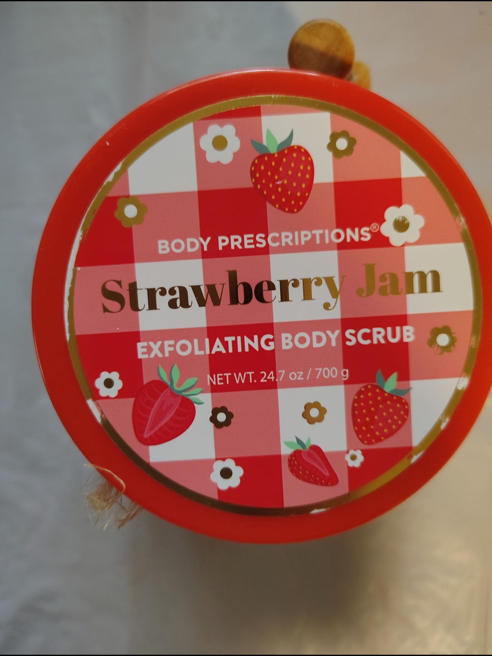 Body Prescriptions Strawberry Jam Exfoliating Body Scrub — Pink - Picture 3 of 3